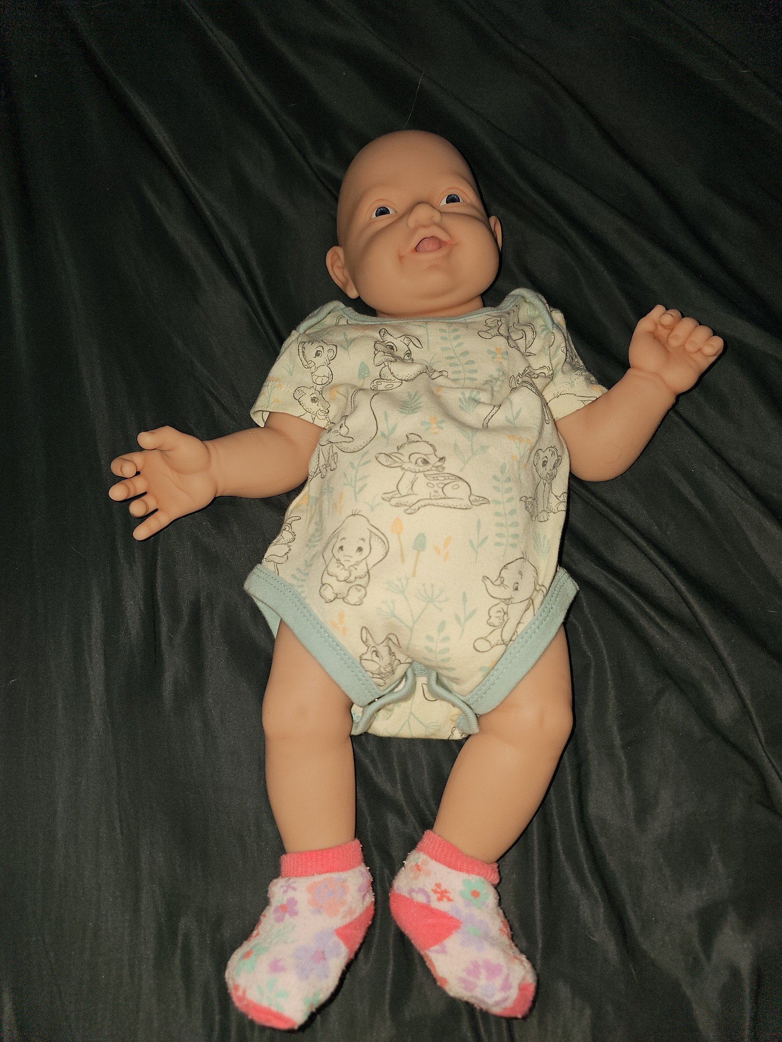 Vollence silicone reborn baby doll 18 inch girl