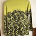 Lafayette 148 NY Women’s Sz S Citrus & Black 100% Cashmere Turtleneck Sweater