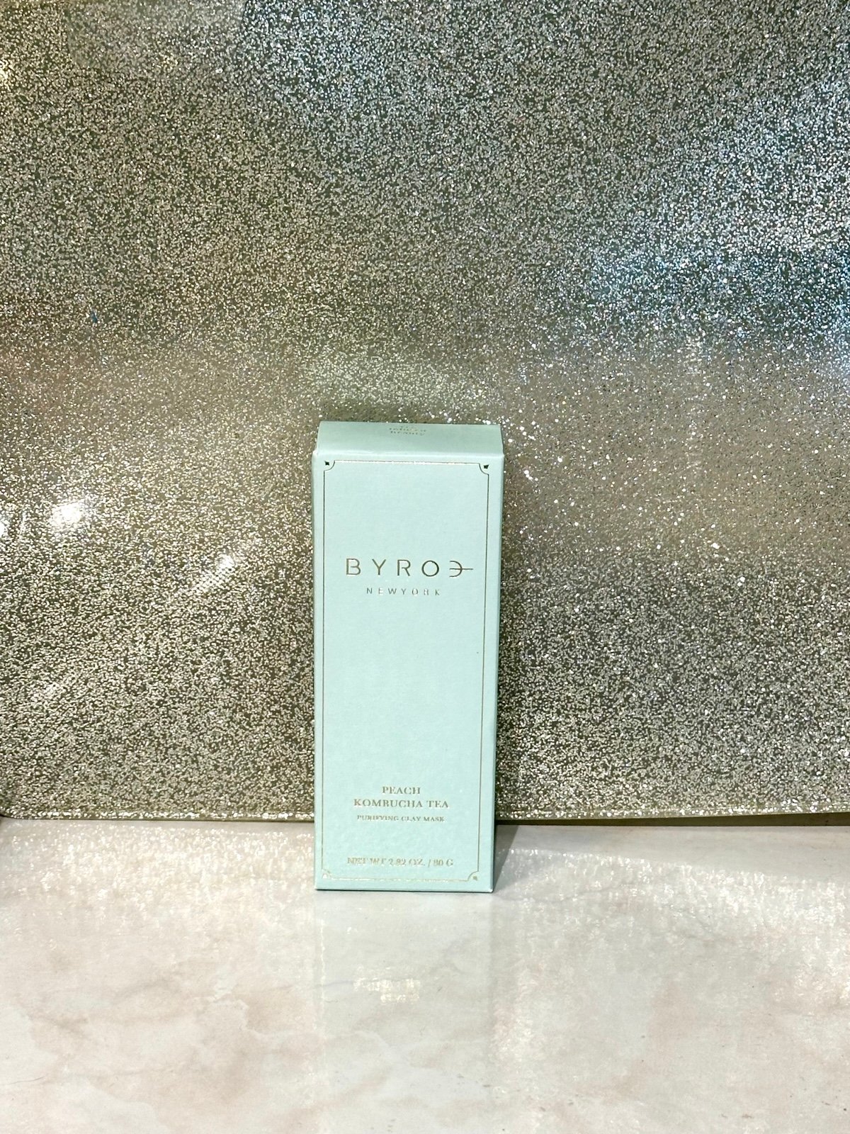 Byroe Peach Kombucha Tea Purifying Clay Mask