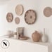 Woven Wall Basket Set - Five Hanging Seagrass Baskets | Decorative Baskets