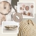Woven Wall Basket Set - Five Hanging Seagrass Baskets | Decorative Baskets