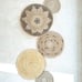 Woven Wall Basket Set - Five Hanging Seagrass Baskets | Decorative Baskets