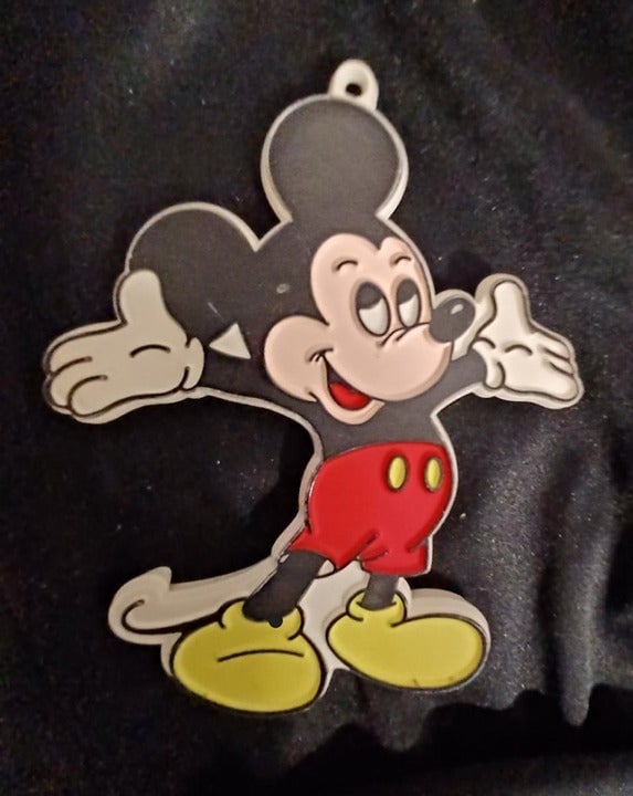 Mickey Mouse Cookie Cutter Hallmark Painted Rare Ornament