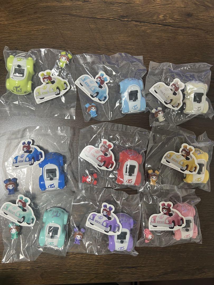 TWICE LOVELYS Pullback Car Collection Complete Sticker