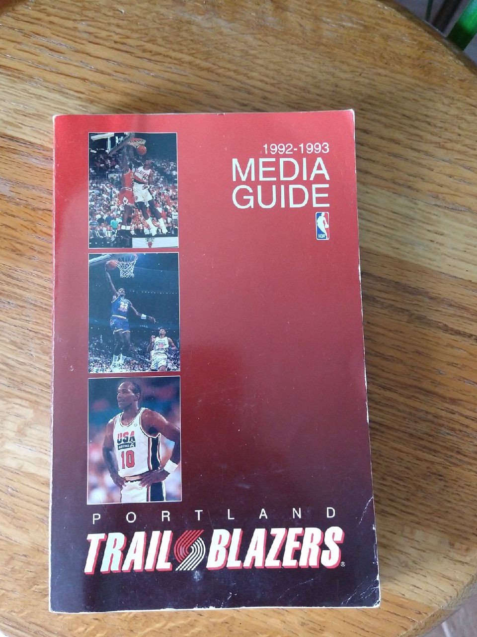 Portland trail blazers media guide 1992-