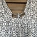 Eberjey Ruffled Tunic Beach Dress Size S/M Open Back White and Blue Long Sleeve