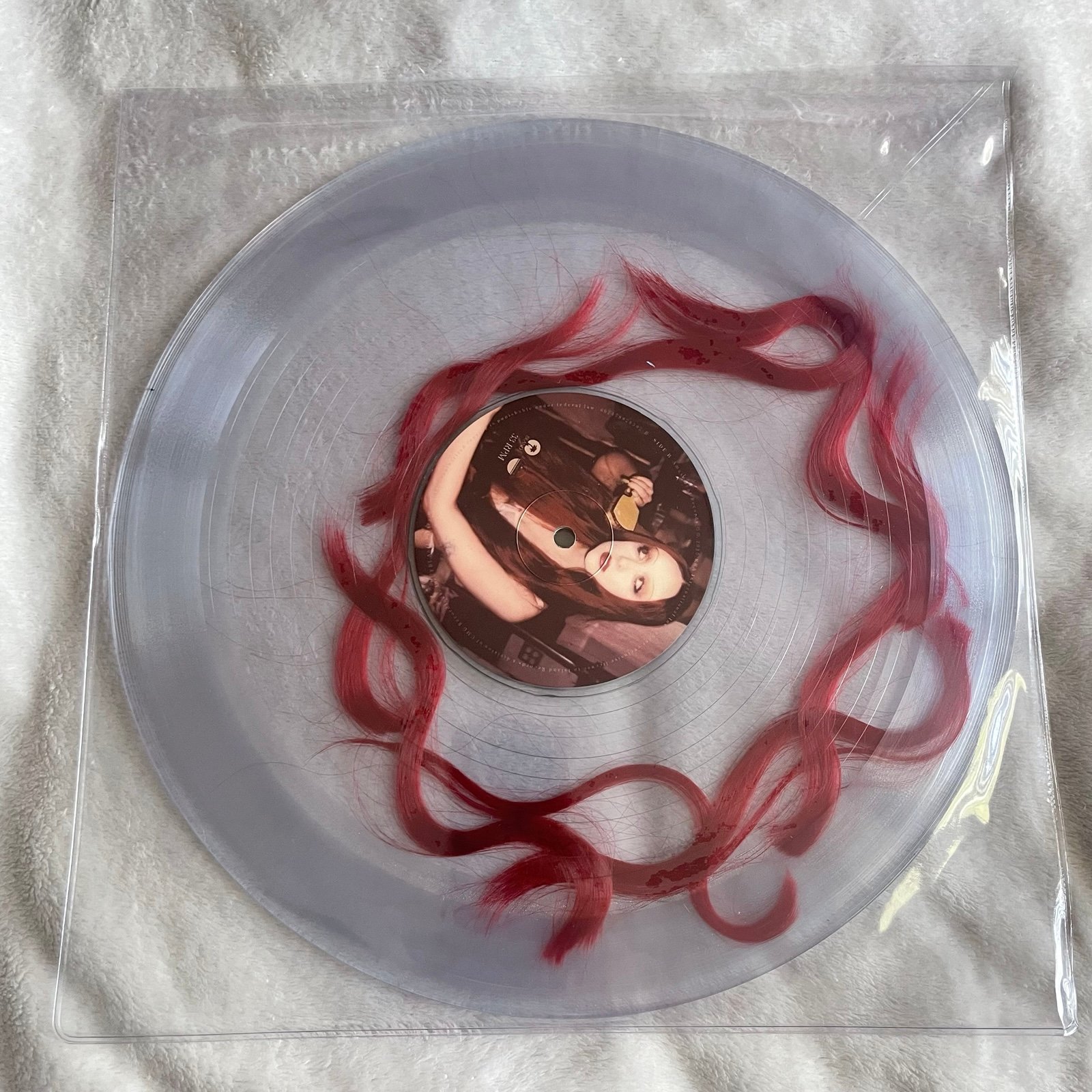 New Blood Records The Subway Chappell Roan Hair Filled Vinyl Limited *No Cover*