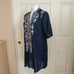Johnny Was embroidered lightweight mini dress sz M