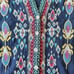 Johnny Was embroidered lightweight mini dress sz M