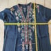 Johnny Was embroidered lightweight mini dress sz M