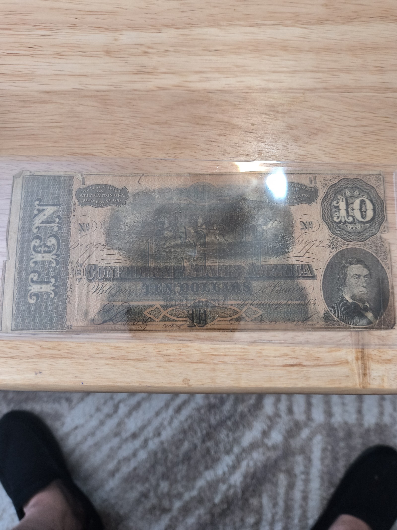 1864 10 Confederate States of America