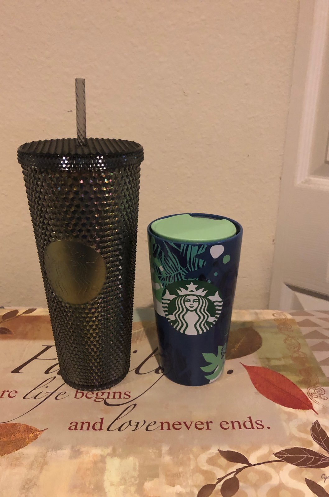 Starbucks tumbler