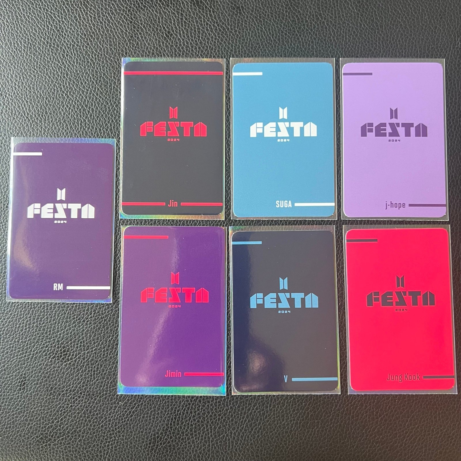 BTS Festa 2024 Army Zone Photo Card Rare PROOF PC Suga BTS Festa 2024 Army Zone Photo Card Rare PROOF PC Suga