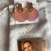 Kendra Scott Didi Rose Gold Statement In Blush Dichroic Glass Drop Earrings