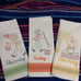 retro Southwest Embroidered Martha Stewart 7 days of the week Mexican kitchen