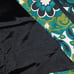 Ann Taylor Green teal print lined skirt size 10