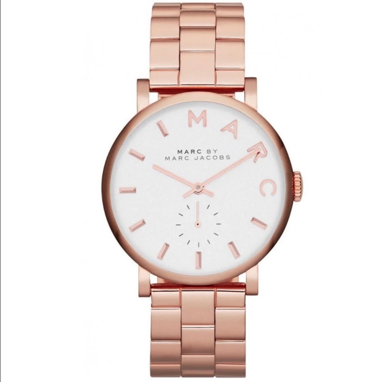 Marc Jacobs Baker Rose Gold Chronograph