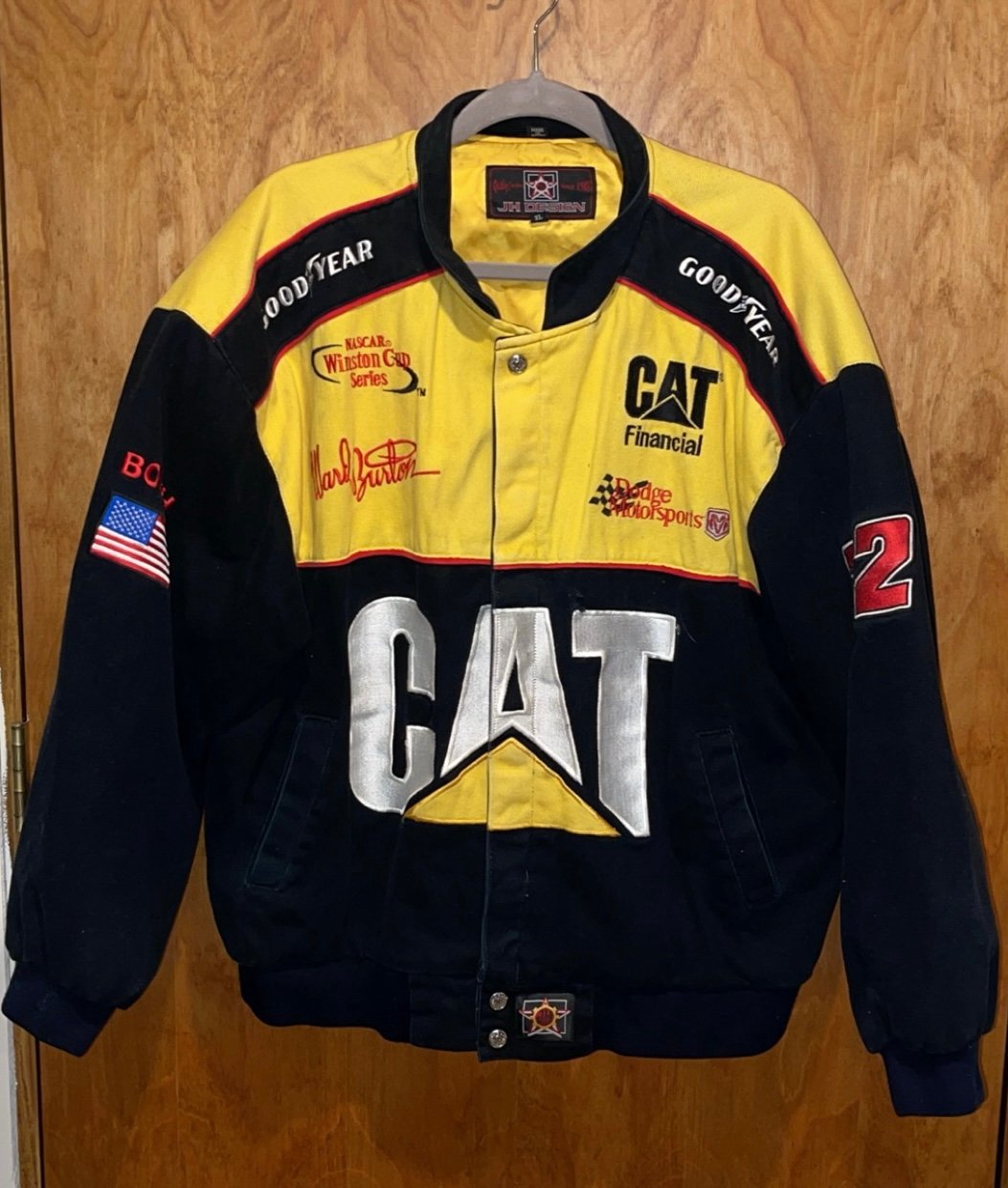 NASCAR CAT Racing Jacket