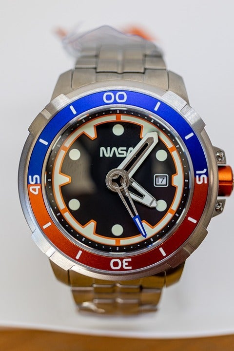 NUBEO EARTH RISE BLUE Autoatic watch (New in Box)