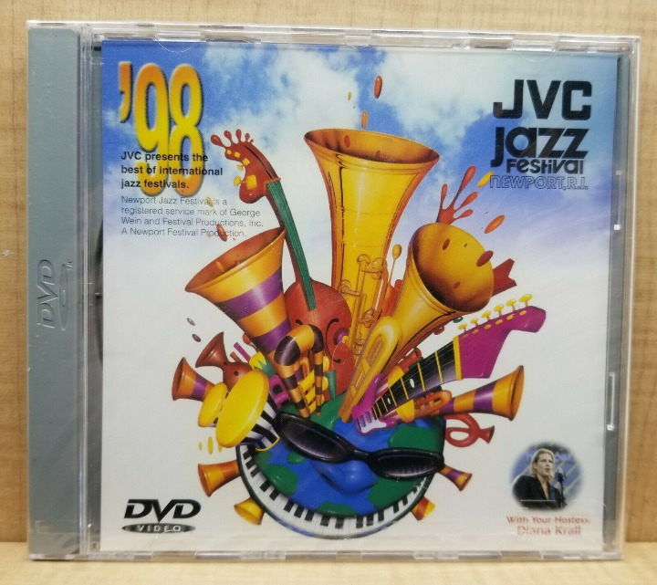 JVC Jazz Festival 1998 Best of Music DVD Michael Brecker Diana Krall Brand new