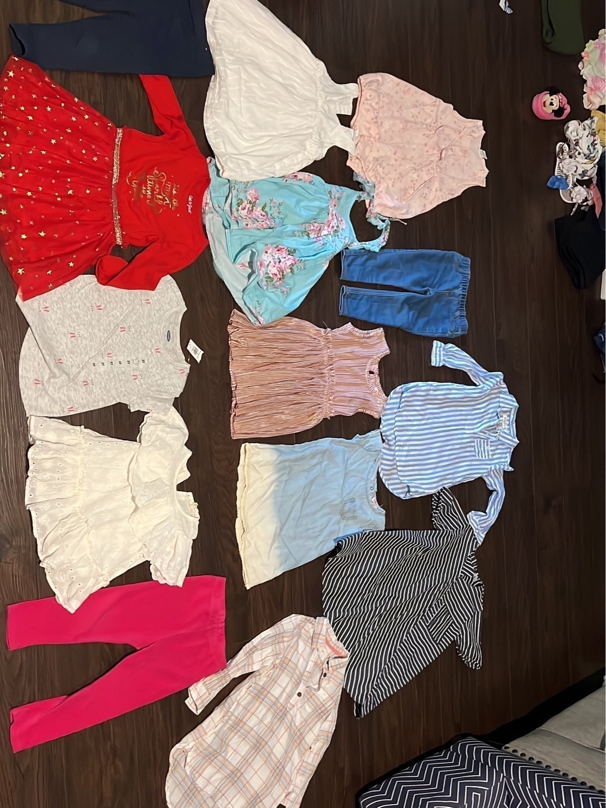 bundle of girl clothes size 2t