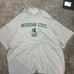 Y2k gray msu michigan state dad tshirt