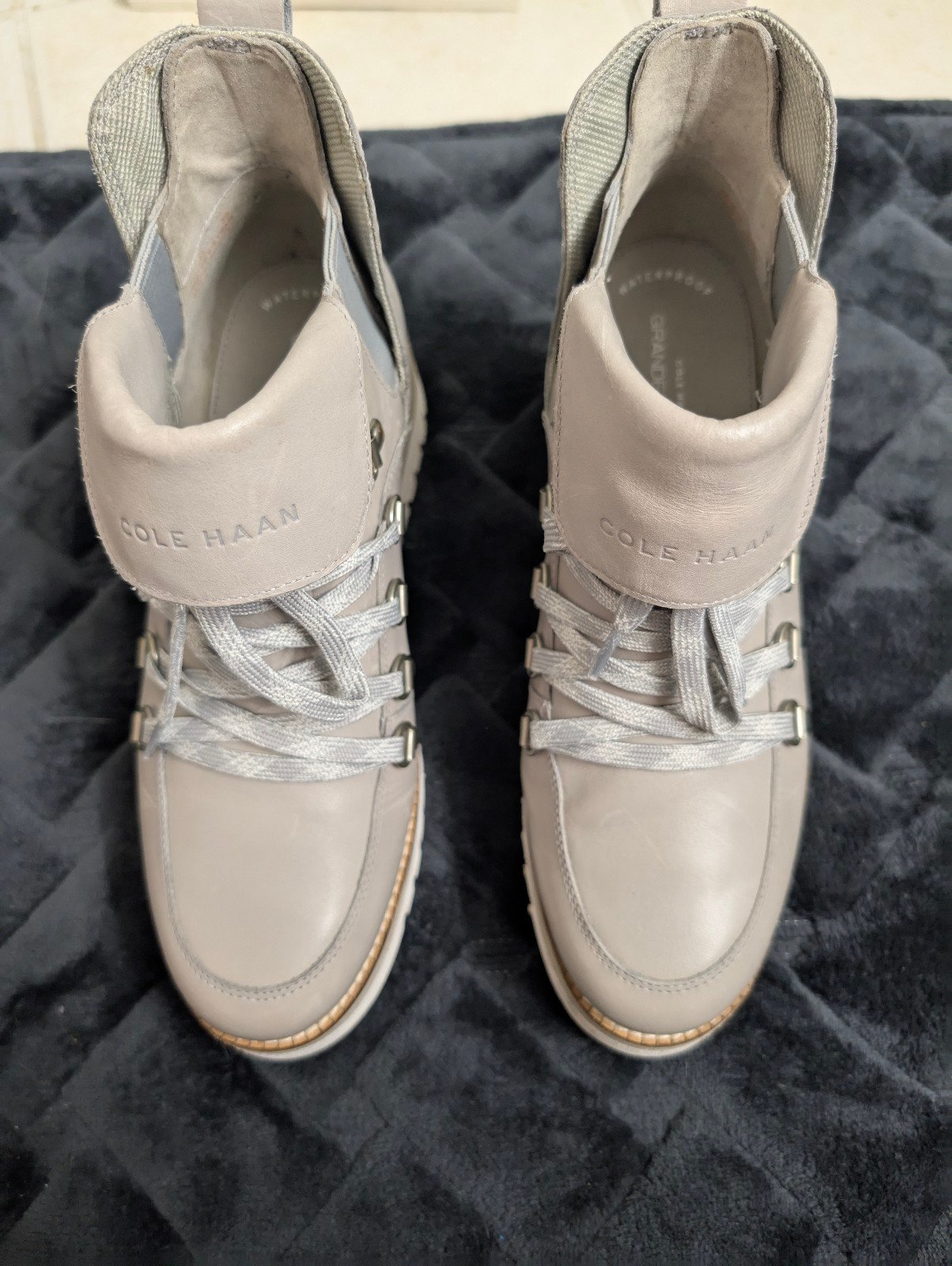 Cole Haan Zerogrand Waterproof Wedge Hiker Boots