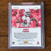 2022 Panini Contenders Optic James Conner Green Pulsar Prizm Auto /25 Cardinals