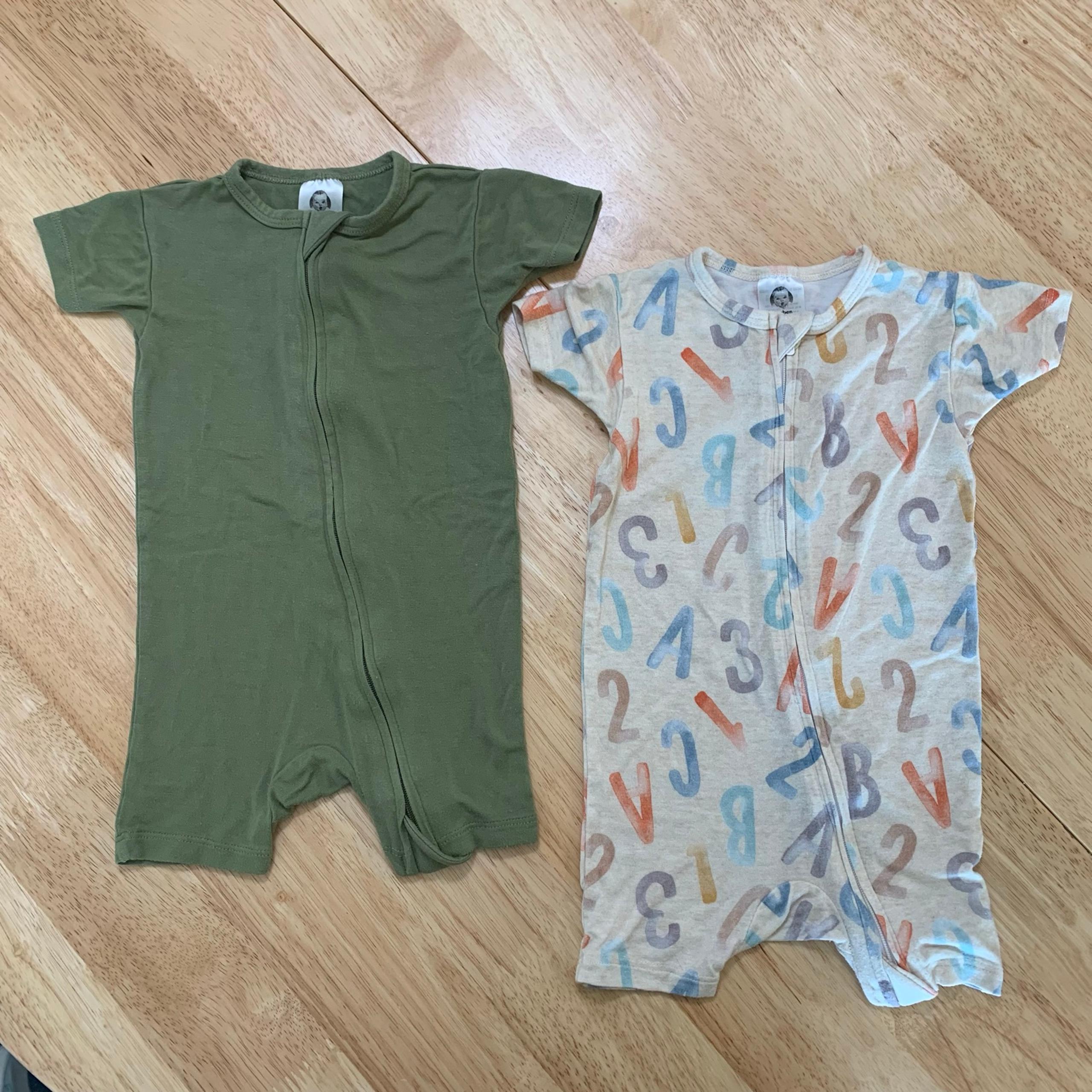 Gerber baby short rompers