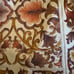 Earthbound Trading Silk Boho Wrap Skirt Brown Floral Paisley Reversible One Size