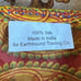 Earthbound Trading Silk Boho Wrap Skirt Brown Floral Paisley Reversible One Size