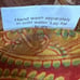 Earthbound Trading Silk Boho Wrap Skirt Brown Floral Paisley Reversible One Size