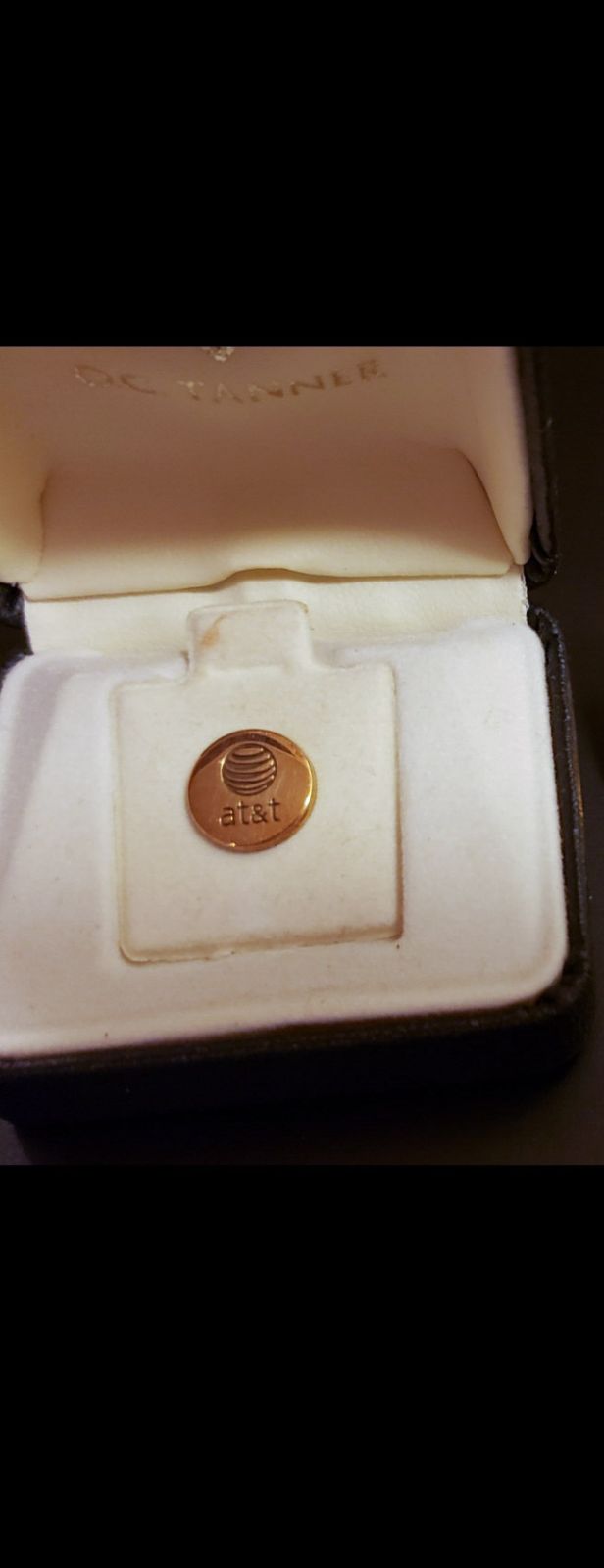 Vintage at&t tie tack pin
