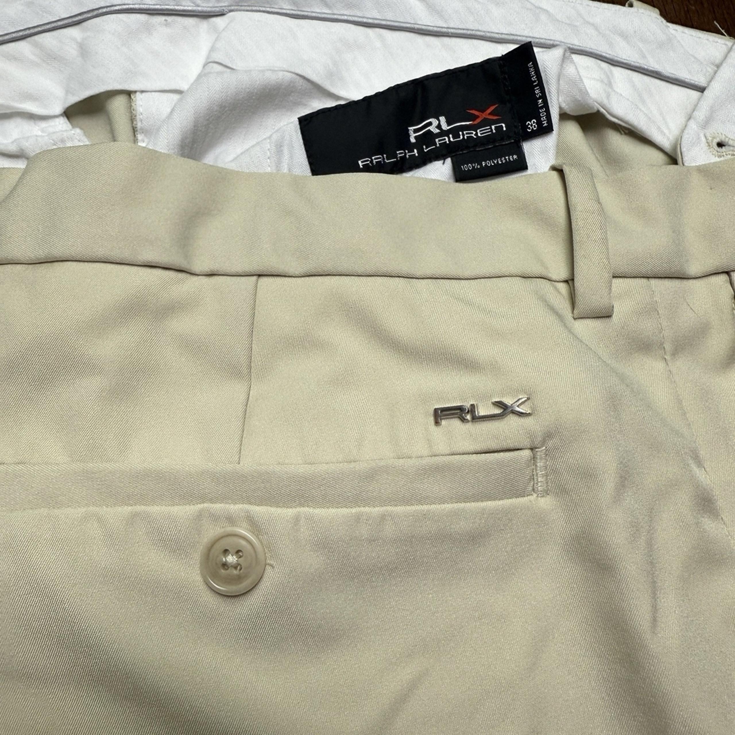 Shorts Mens Size 38 Khaki Tennis Golf Classic Fit - RLX Ralph Lauren