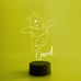 Winnie the Pooh Personalized 3D LED Night Light w/Remote