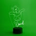 Winnie the Pooh Personalized 3D LED Night Light w/Remote