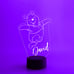 Winnie the Pooh Personalized 3D LED Night Light w/Remote
