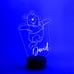 Winnie the Pooh Personalized 3D LED Night Light w/Remote