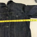 Gap Limited Editions Womens Blue Trucker Jacket Long Sleeve Button Front Size M