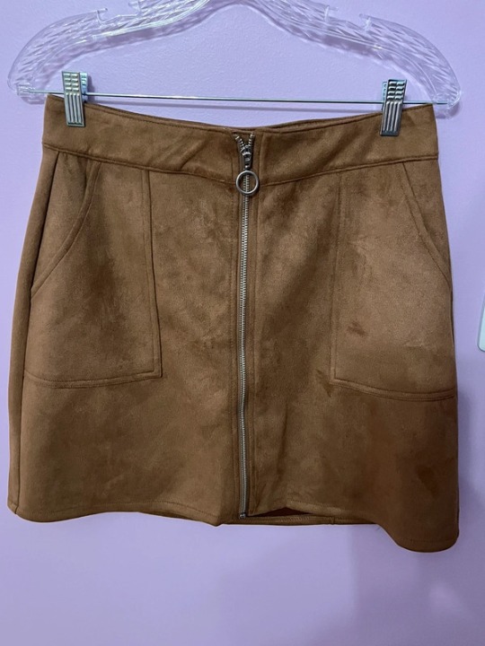 Zip up skirt
