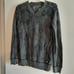 Guess Mens Vintage sweater Rocker Gothic biker size Medium