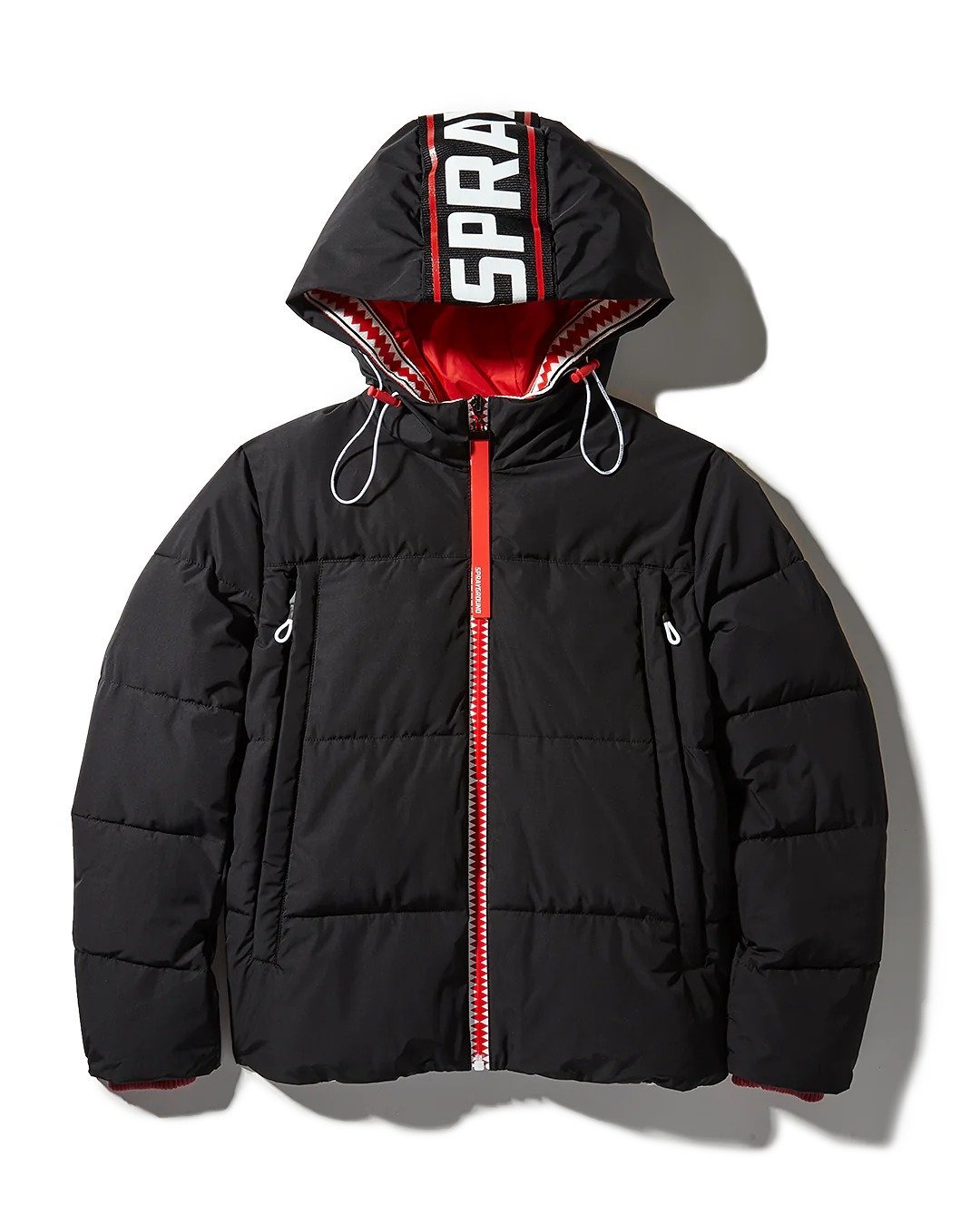 Sprayground Down Jacket PATCH GRAFFITI DOWN JACKET (Black- 14Y)