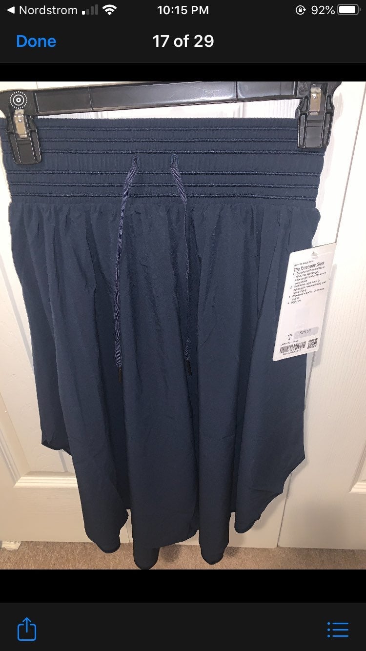lululemon skirt