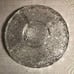 CRYSTAL ROUND SALAD DISH WITH 4 SEGMENTS AND ONE IN THE CENTER 10 X1.5 zz