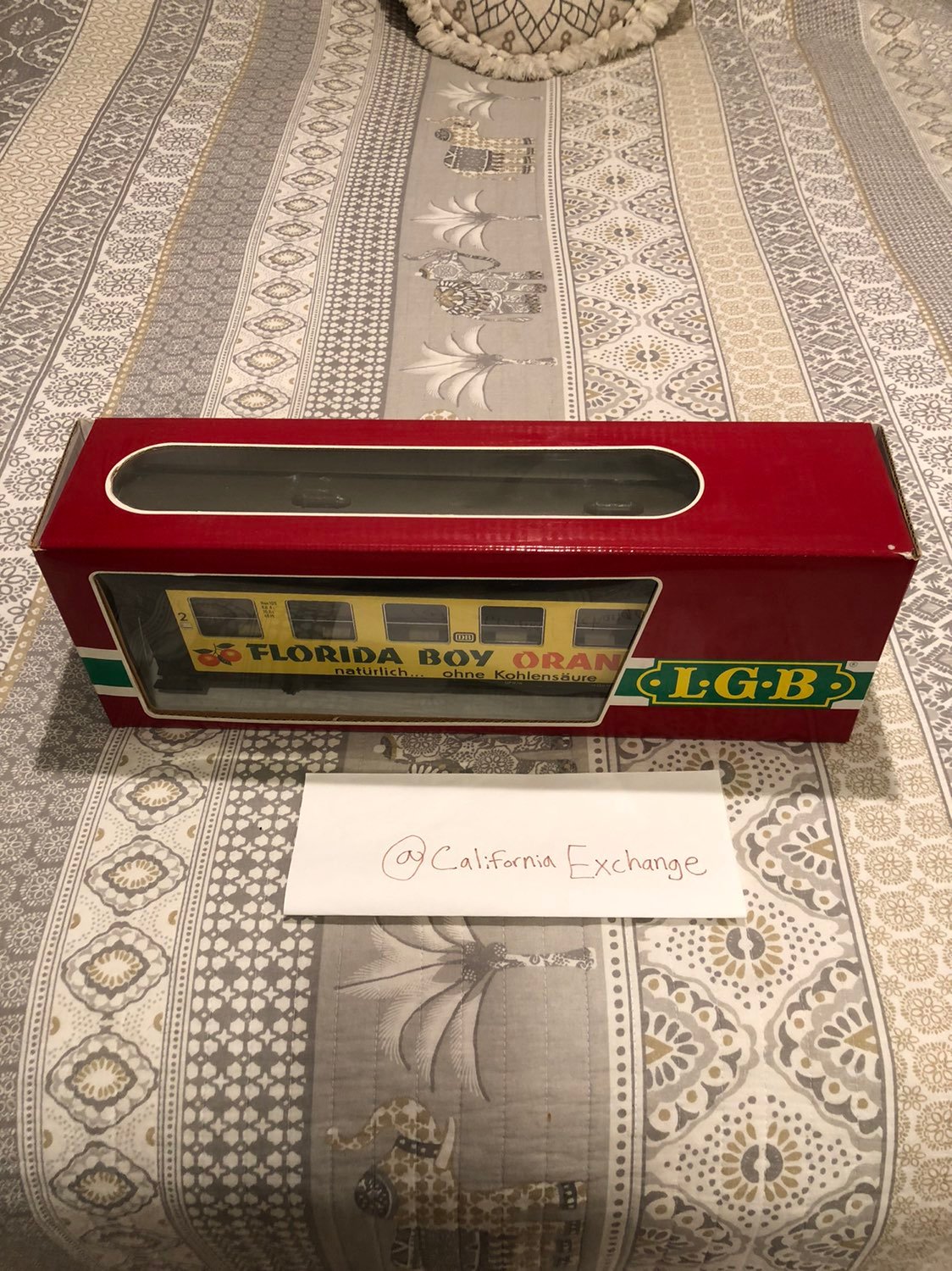 LGB 3072 Model Train Florida Boy Orange