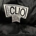 CLIO Vintage High Waist Genuine Black Leather Pants Side Zip Straight Leg Size 8