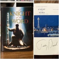 *Signed* A Knight of the Word - Terry Brooks (Cemetery Dance, 2019)