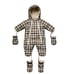NWT Rylee + Cru checkered snowsuit