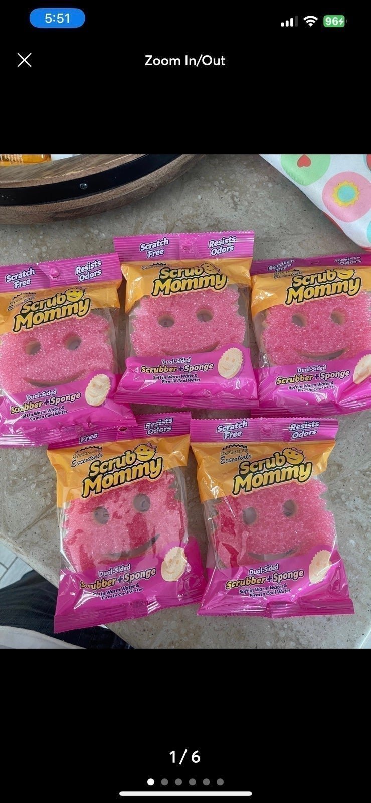 Scrub Mommy 50ct Polymer Foam