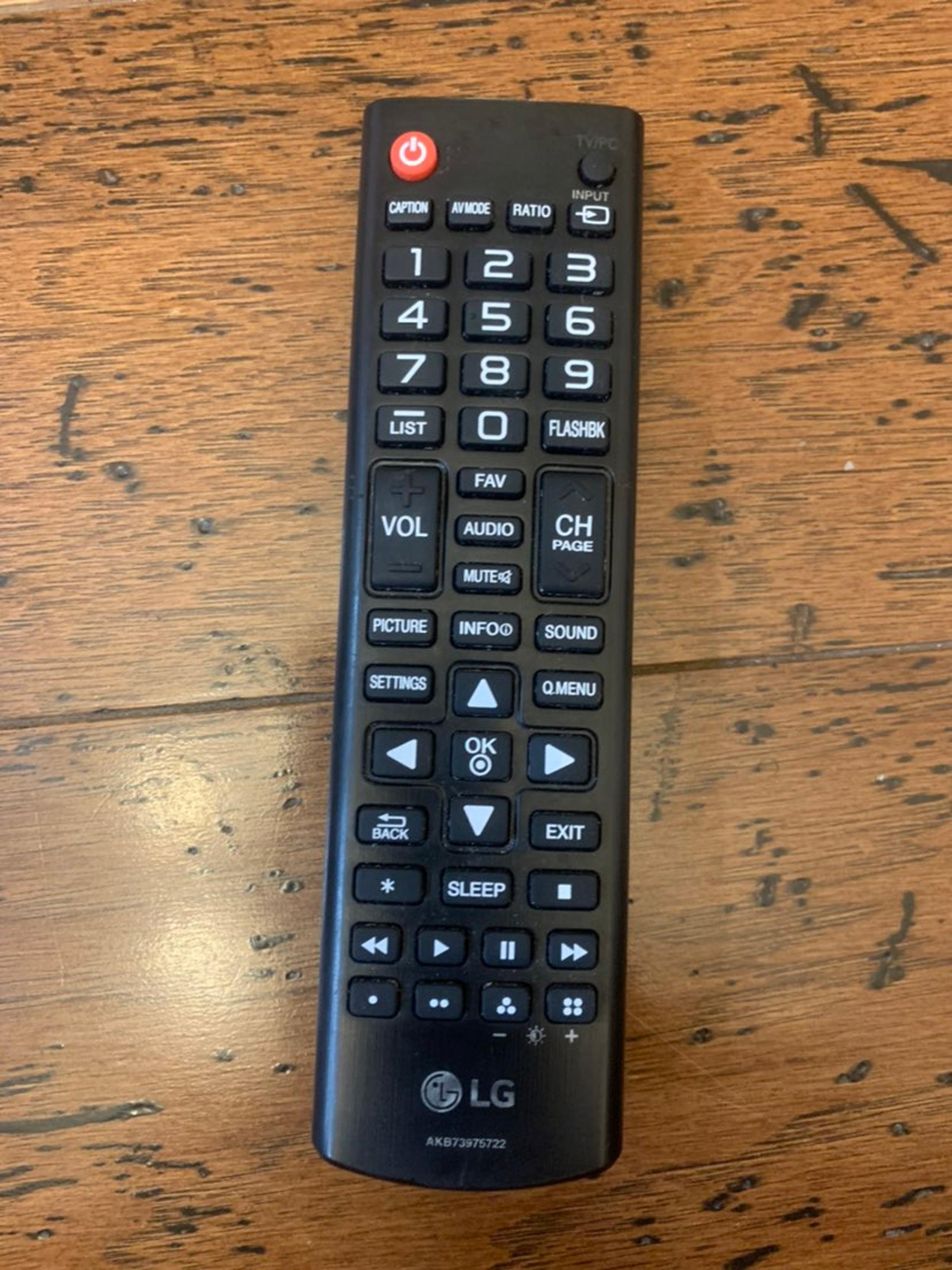 Genuine LG AKB73975722 LED TV Remote